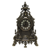 Часы Барокко каминные под бронзу AL-82-103-ANT - фото 186116