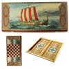 Нарды в деревянной коробке Викинги SA-VI-L - фото 186824