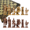 Шахматы металлические эксклюзивные  Греко-Романский Период MP-S-11-C-44-BRO - фото 186847