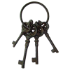 Вешалка крючок для одежды настенная Ключи YM-KR-0624 - фото 187402