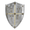 Щит рыцарский средний Черный Принц AG-841 - фото 187634