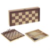 Игра настольная 3 в 1 (шахматы, шашки, нарды), L35 W17 H4,5 см - фото 192205