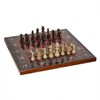 Игра настольная 3 в 1 "Цветы" (шахматы, шашки, нарды) L50 W25 H5 см - фото 193712