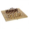Игра настольная 3 в 1 "Рыцарь" (шахматы, шашки, нарды) L50 W25 H5 см - фото 194243