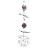 Изделие декоративное подвесное "Снежинка", L10 W5 H35 см - фото 210937