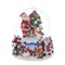 Фигурка декоративная в стекл. шаре с муз. "Санта", D10;  L12,5 W12 H14,5 см - фото 218851