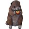 Фигура садовая Бобер с яблоками L17W22H28 см. - фото 251879
