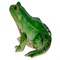 Фигура садовая Лягушка зеленая L20.5 W17.8H13.5 см. - фото 251907