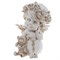 Фигура декоративная Ангелочек с медведем антик L9.5W9.5H13 cм. - фото 252079