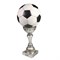 Копилка Мяч в высоком кубке цвет кубка: серебро L15W15H30см - фото 252316
