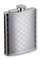 Фляга S.Quire 0,24 л, сталь, серебристый цвет с рисунком - фото 255080