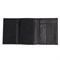 Бумажник KLONDIKE Claim, натуральная кожа в черном цвете, 10 х 1 х 12,5 см - фото 258377