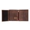 Бумажник KLONDIKE Yukon, натуральная кожа в коричневом цвете, 10 х 2 х 12,5 см - фото 258505