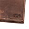 Бумажник KLONDIKE Yukon, натуральная кожа в коричневом цвете, 10 х 2 х 12,5 см - фото 258507