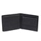 Бумажник KLONDIKE Yukon, натуральная кожа в черном цвете, 11 х 2 х 9,5 см - фото 258528