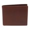 Бумажник KLONDIKE Dawson, натуральная кожа в коричневом цвете, 12 х 2 х 9,5 см - фото 258638