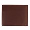 Бумажник KLONDIKE Dawson, натуральная кожа в коричневом цвете, 12 х 2 х 9,5 см - фото 258642