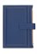 Записная книжка Pierre Cardin в обложке, синяя, 21,5 х 15,5, 3,5 см - фото 259259