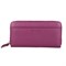 Кошелёк Cross Colors Plum, кожа наппа, фактурная, цвет сливовый - фото 259357
