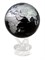 Глобус самовращающийся MOVA GLOBE d16,5 см с  политической картой Мира, цвет синий/серебро - фото 259409