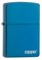 Широкая зажигалка Zippo Sapphire 20446ZL - фото 281832