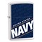 Широкая зажигалка Zippo Us Navy 24813 - фото 281952