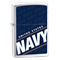 Широкая зажигалка Zippo Us Navy 24813 - фото 281953