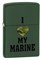 Широкая зажигалка Zippo Marines 28338 - фото 282049