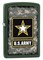Широкая зажигалка Zippo U.S. Army 28631 - фото 282154