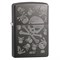 Широкая зажигалка Zippo Skulls Crossbones 28685 - фото 282174