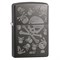 Широкая зажигалка Zippo Skulls Crossbones 28685 - фото 282175