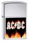Широкая зажигалка Zippo ACDC Flames 24277 - фото 282249