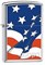 Широкая зажигалка Zippo Wavy Flag 21164 - фото 282702