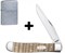 Нож перочинный Zippo Natural Curly Maple Wood Trapper 105 мм 50604 - фото 284230