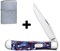 Нож перочинный Zippo Patriotic Kirinite Smooth Trapper 105 мм 50511 - фото 284235