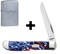 Нож перочинный Zippo Patriotic Kirinite Smooth Mini Trapper 89 мм 50508 - фото 284278