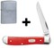 Нож перочинный Zippo Red Synthetic Mini Trapper 89 мм 50515 - фото 284290
