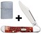 Нож перочинный Zippo Chestnut Bone Standard Jigged Mini Copperlock 92 мм 50538 - фото 284306