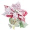 Цветок искусственный "Пуансетия" L=30 см - фото 288398