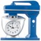Часы настенные кварцевые "Chef kitchen" 39 см цвет:синий - фото 288664