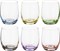Набор стаканов для виски из 6  шт "Rainbow" 300 мл H=9 см - фото 297158