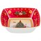 Салатник lefard "Елка" квадратный 15,5х5 см красный - фото 300083