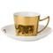 Кофейный набор "Tiger" на 4 персоны 8пр. 90 мл , золотой - фото 302258