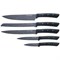 Набор ножей agness на пластиковой подставке, 6 предметов - фото 302570