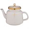 Чайник agness эмалированный, серия тюдор 1,0л - фото 304270
