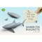 Набор из 5 магнитов для холодильника shark - фото 320402