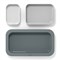 Силиконовые формы для ланч-боксов mb silicase серые - фото 325706