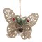 Украшение новогоднее "Бабочка", L16 W16 H12 см - фото 335507