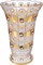 Ваза "Lefard gold glass" D=17 см H=25 см - фото 346802