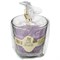 Свеча ароматическая стеариновая в стакане lavender D=7,5 см H=7,5 - фото 347773